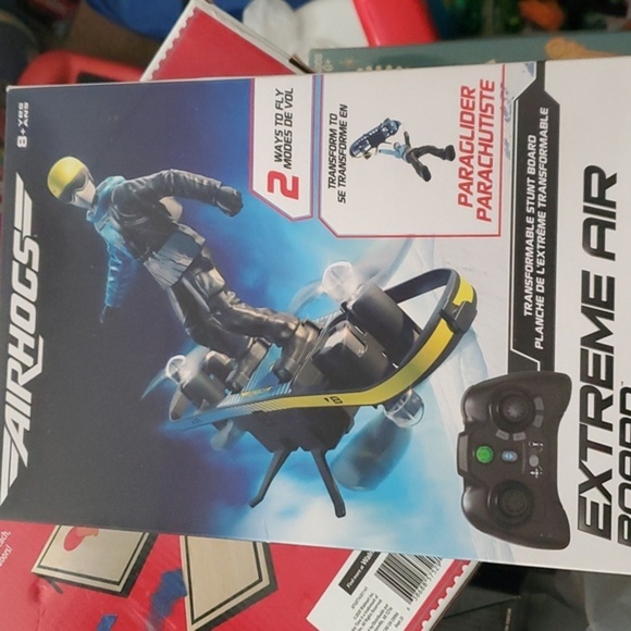 Air Hogs 2in1 Extreme Air Transformable RC Stunt Board to Paraglider new - Picture 2 of 10